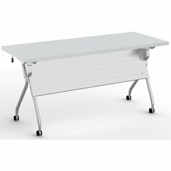 Special-T Table, FlipNest, Transform2, 60inx24inx30in, Light Gray/Silver SCTTRNF22460SLG